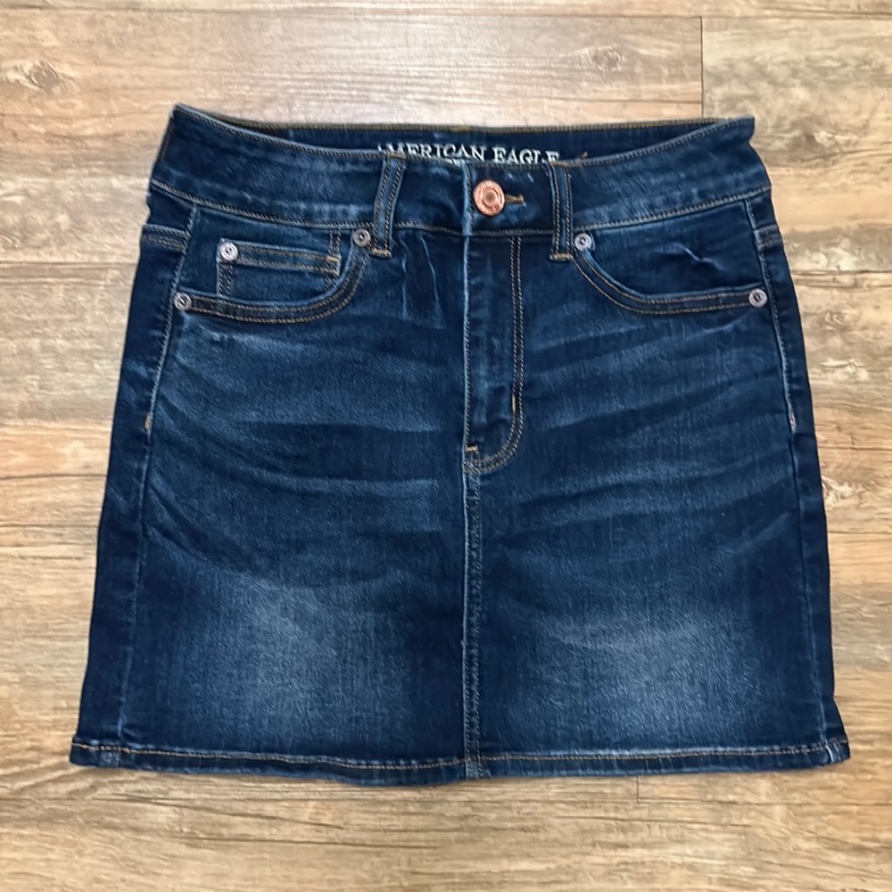 AEO hi-rise mini skirt